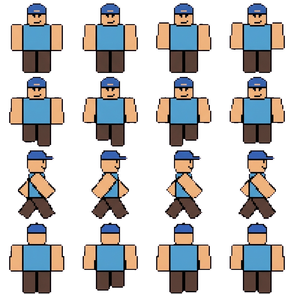 Taunt movement sprite