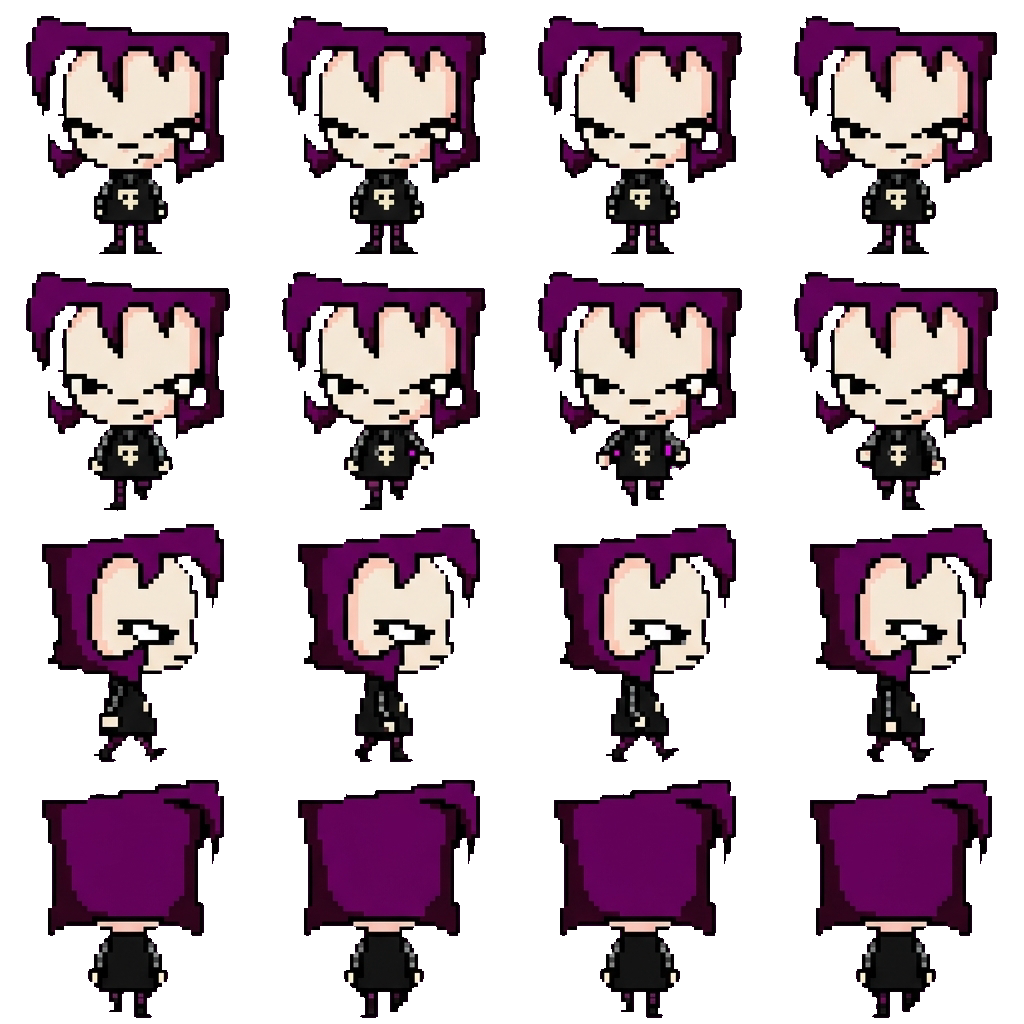 Gaz Membrene movement sprite