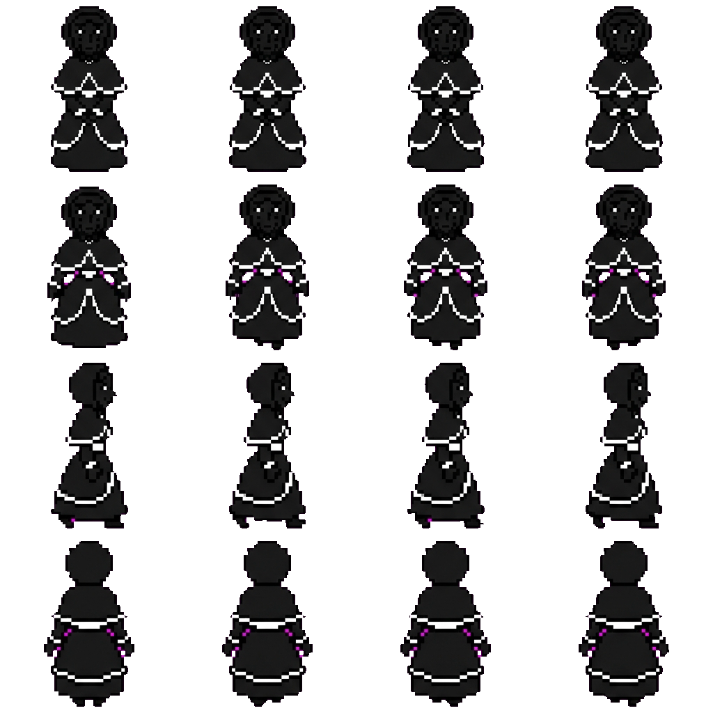 Lucy movement sprite