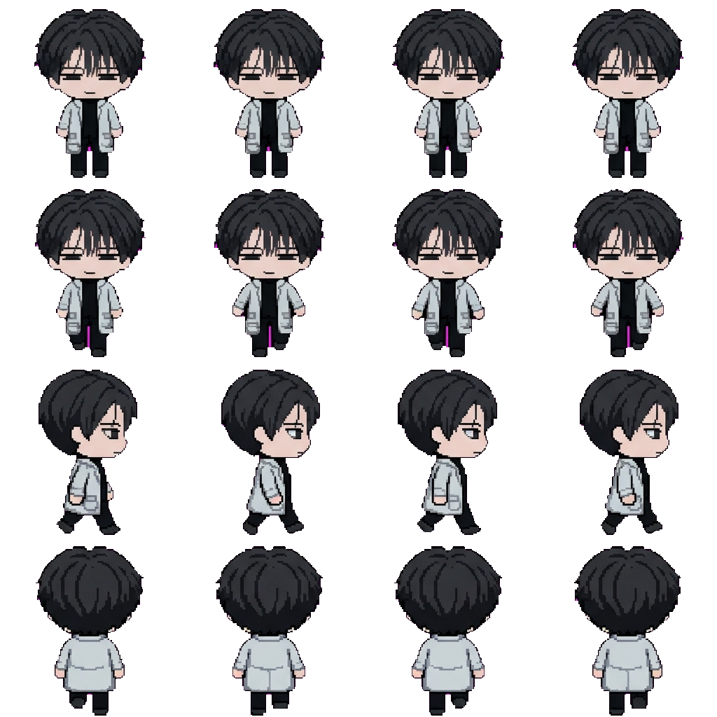 Zen movement sprite