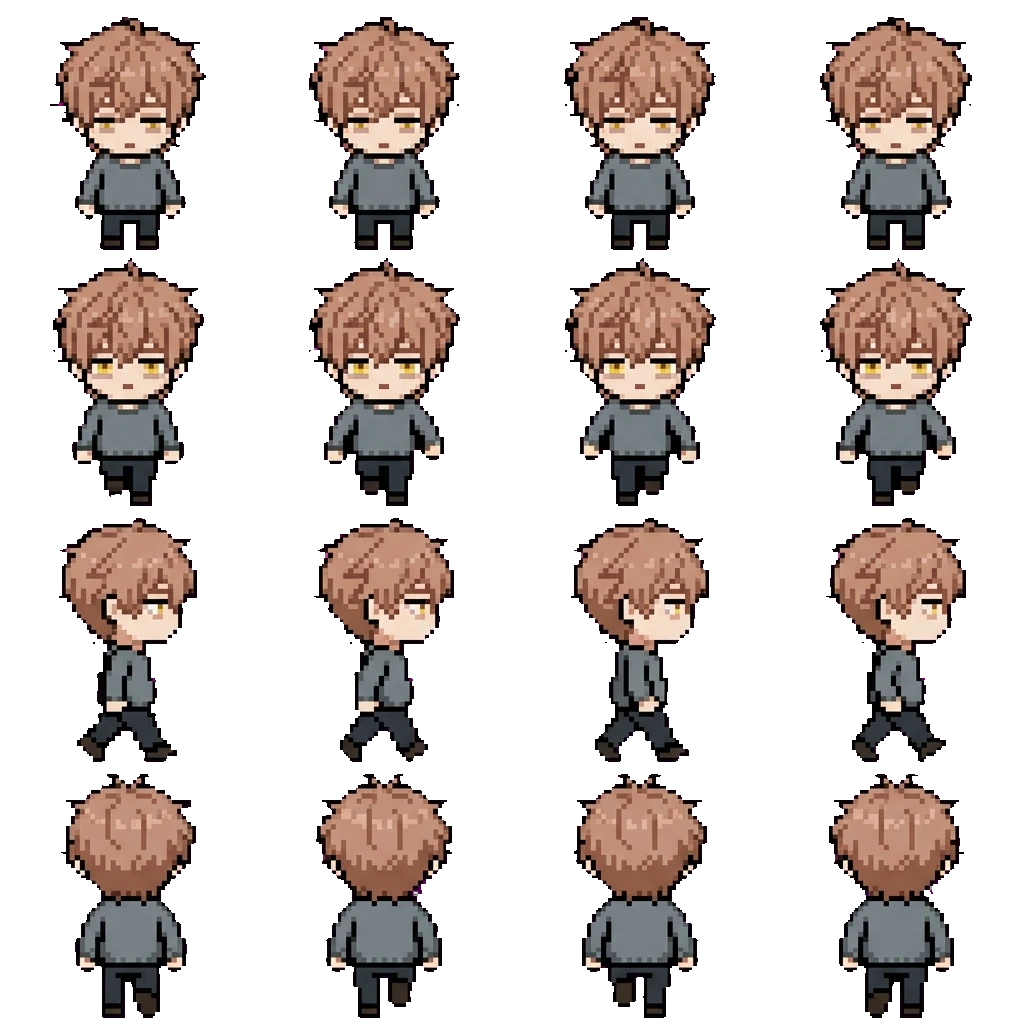 Renji Kuroda movement sprite