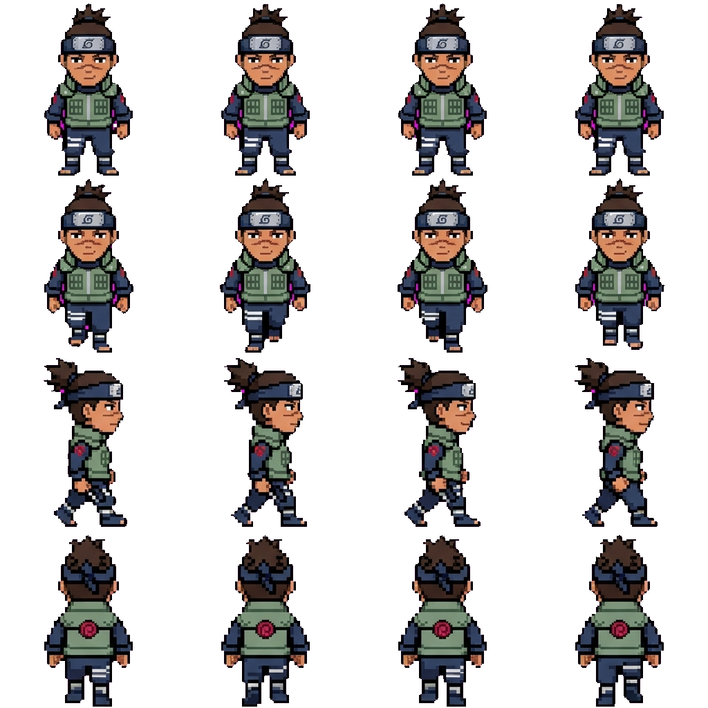 Dennis movement sprite