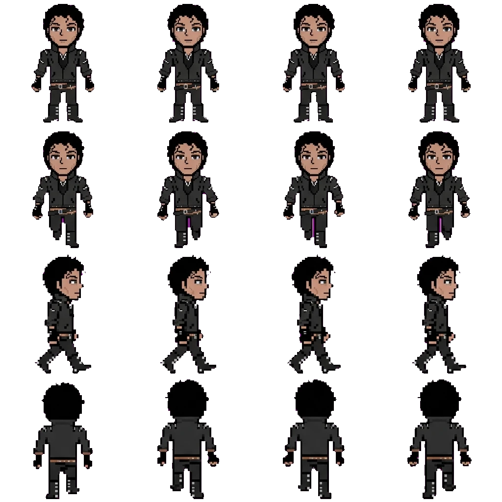 "Bad" Michael movement sprite