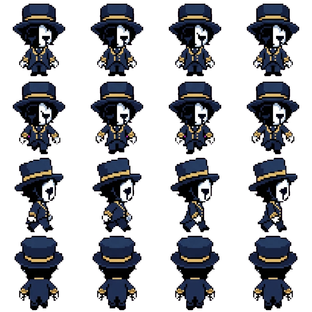 Ticket Taker movement sprite