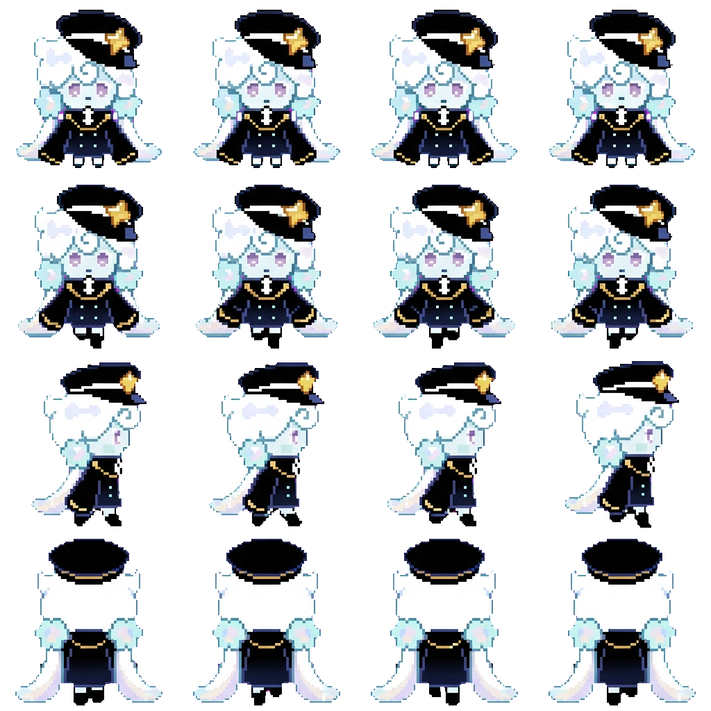 Milkyway Cookie movement sprite
