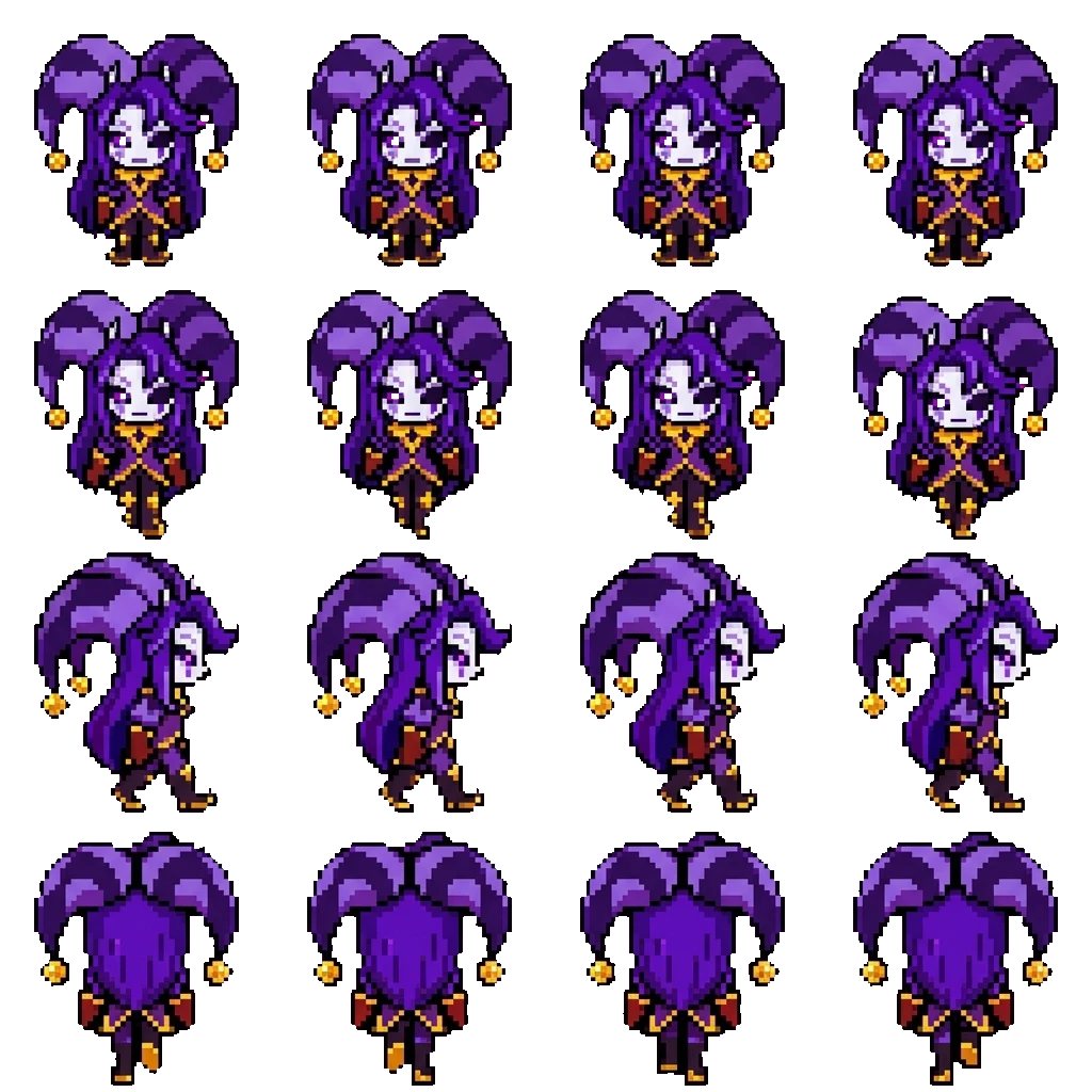 Jester(The Freak Circus) movement sprite