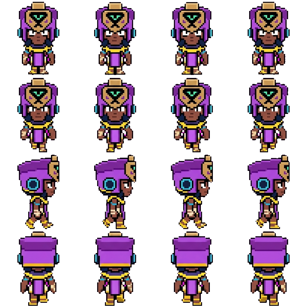 Najia movement sprite