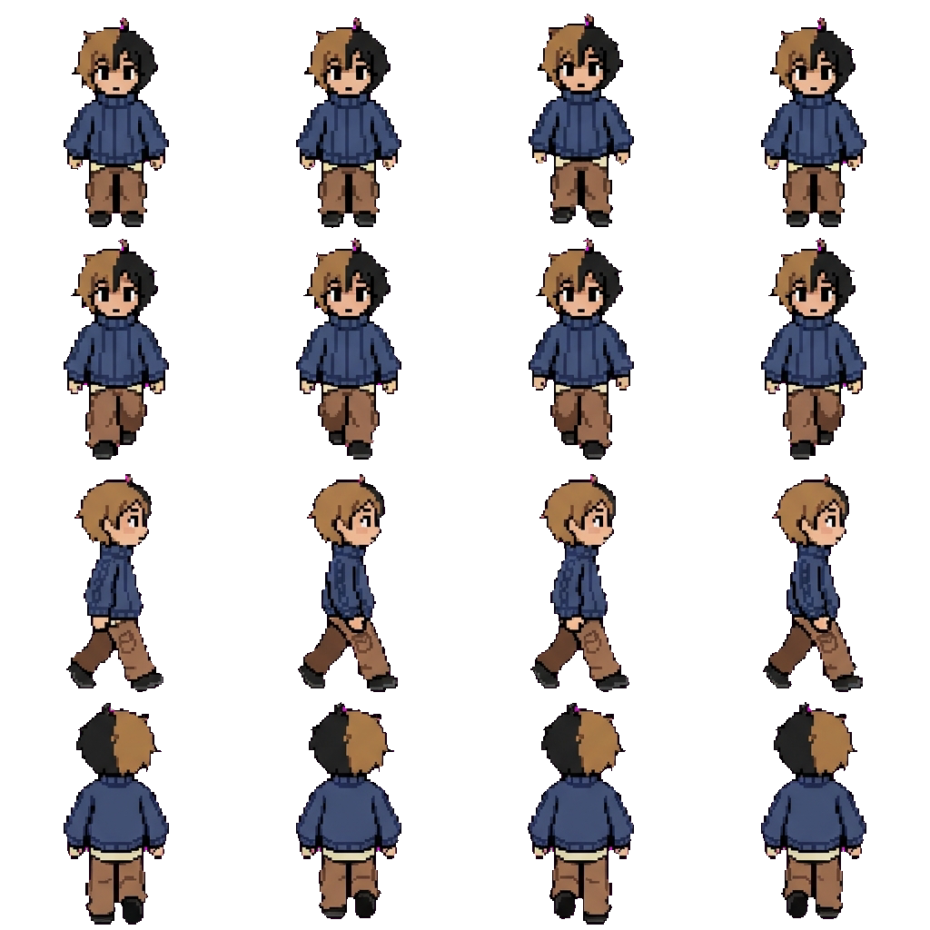 Daniel movement sprite