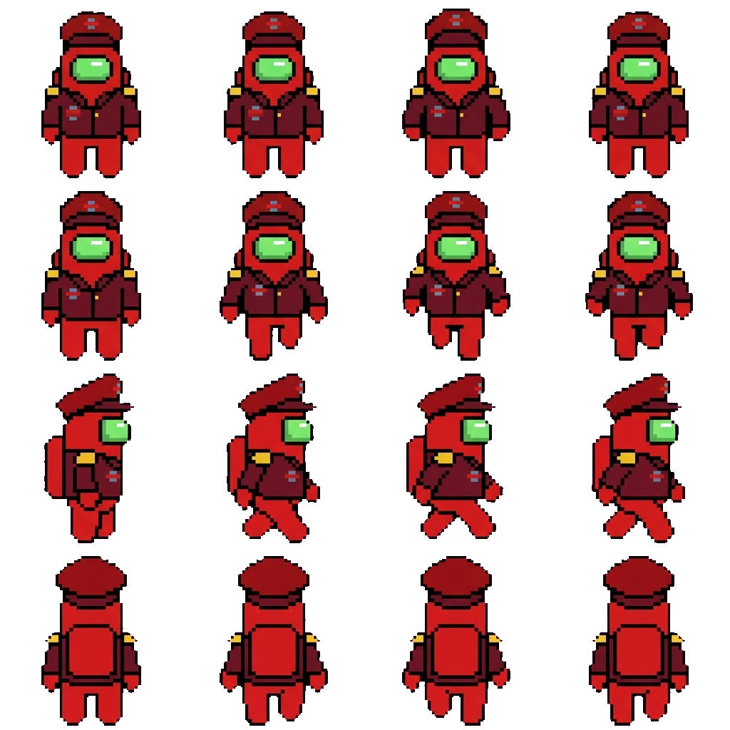 Red movement sprite