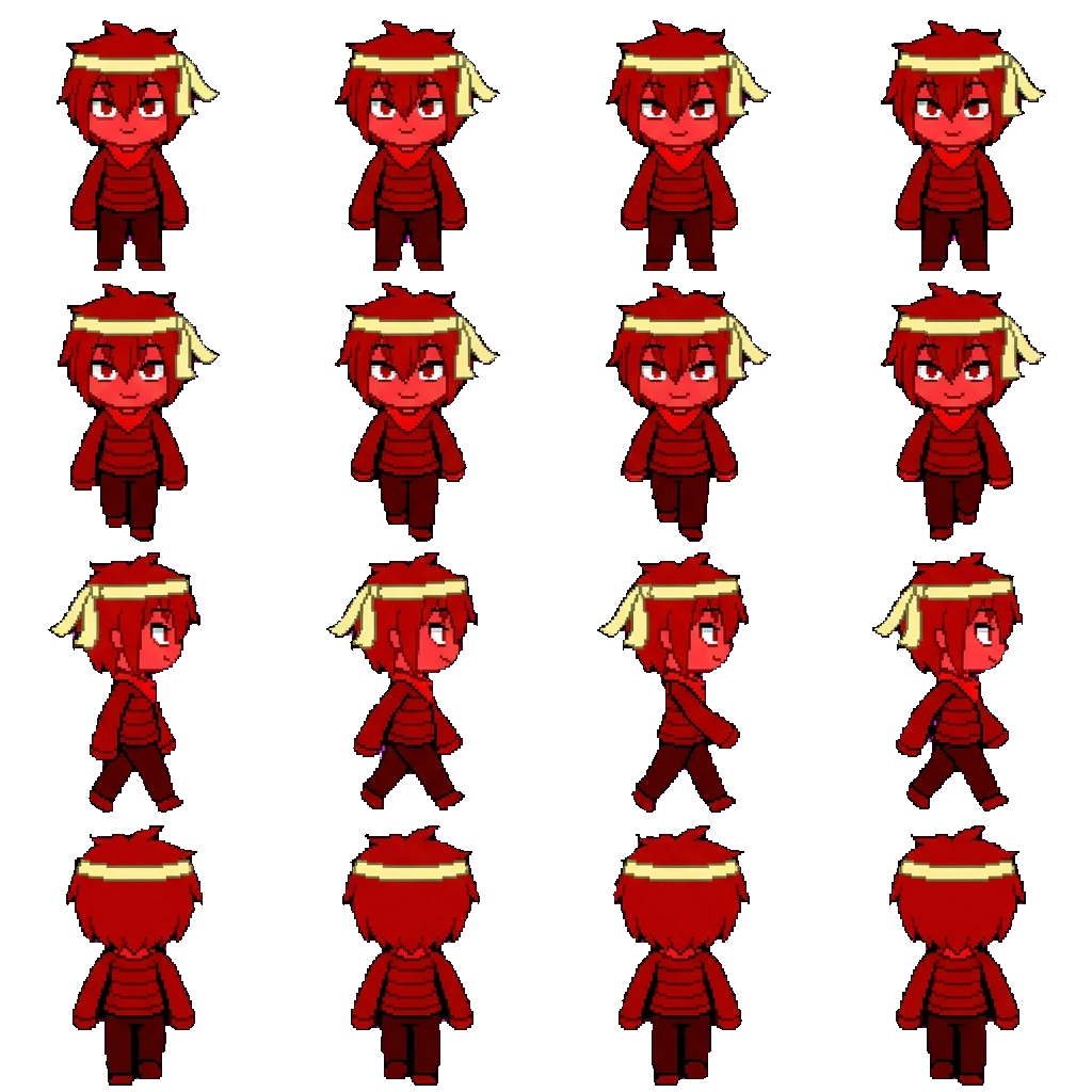 Red movement sprite