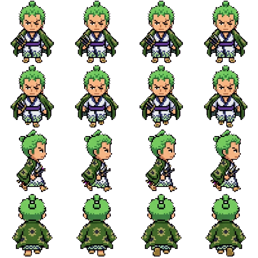 Zoro movement sprite
