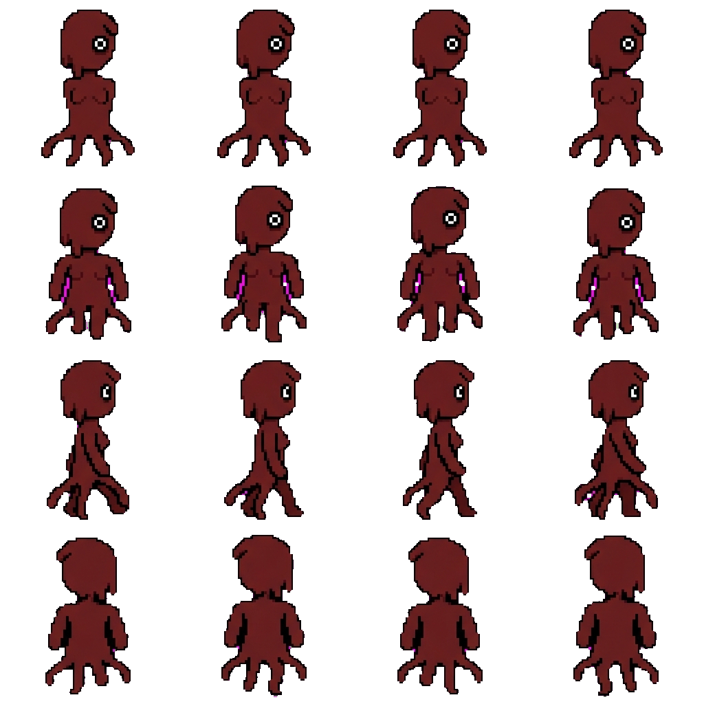 Clara movement sprite