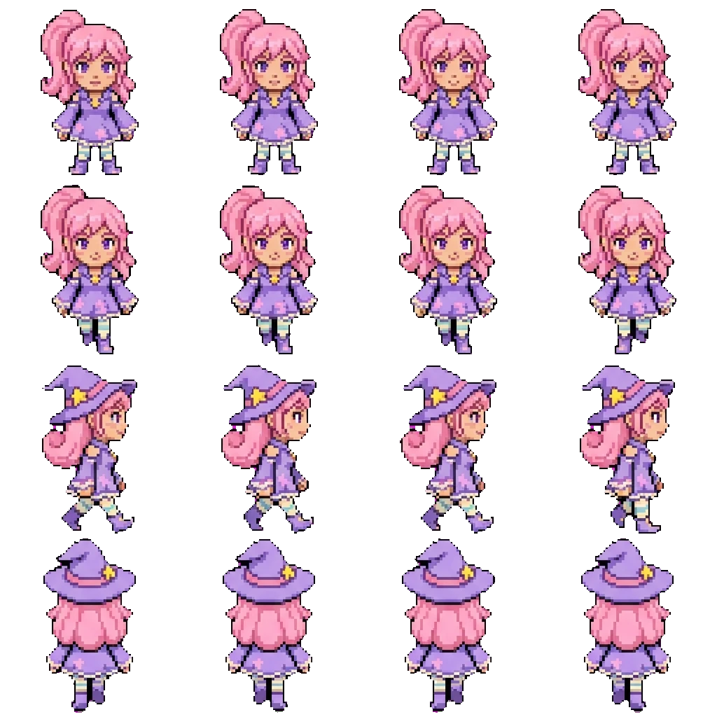 Luna Bellweather movement sprite