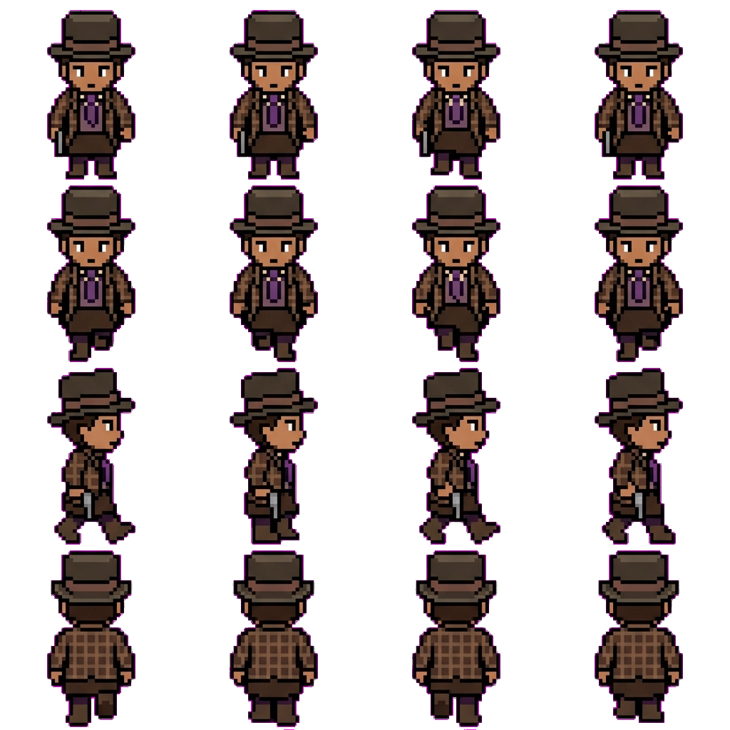 Jesper Fahey movement sprite