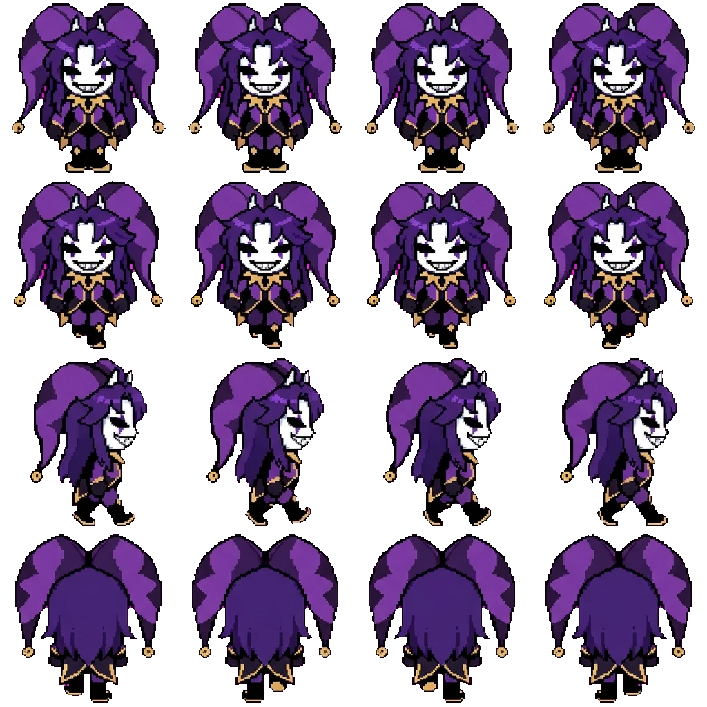 Jester movement sprite