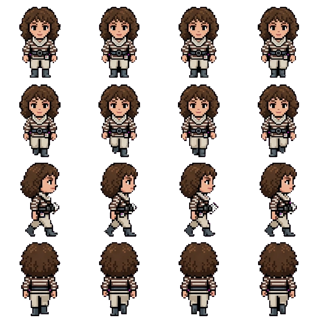 Nancy Wheeler movement sprite