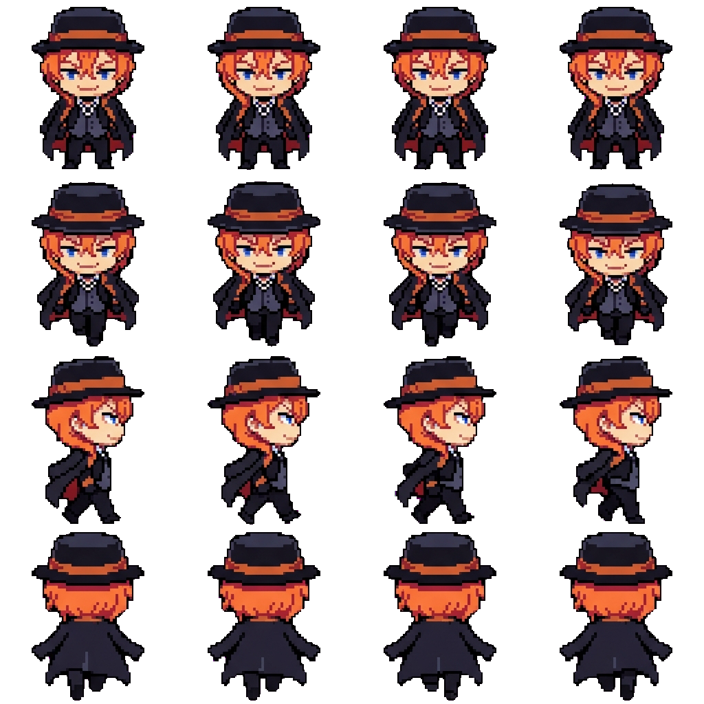 تشويا movement sprite