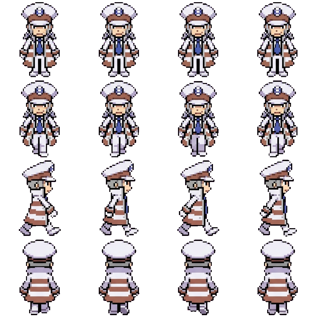 Emmet movement sprite
