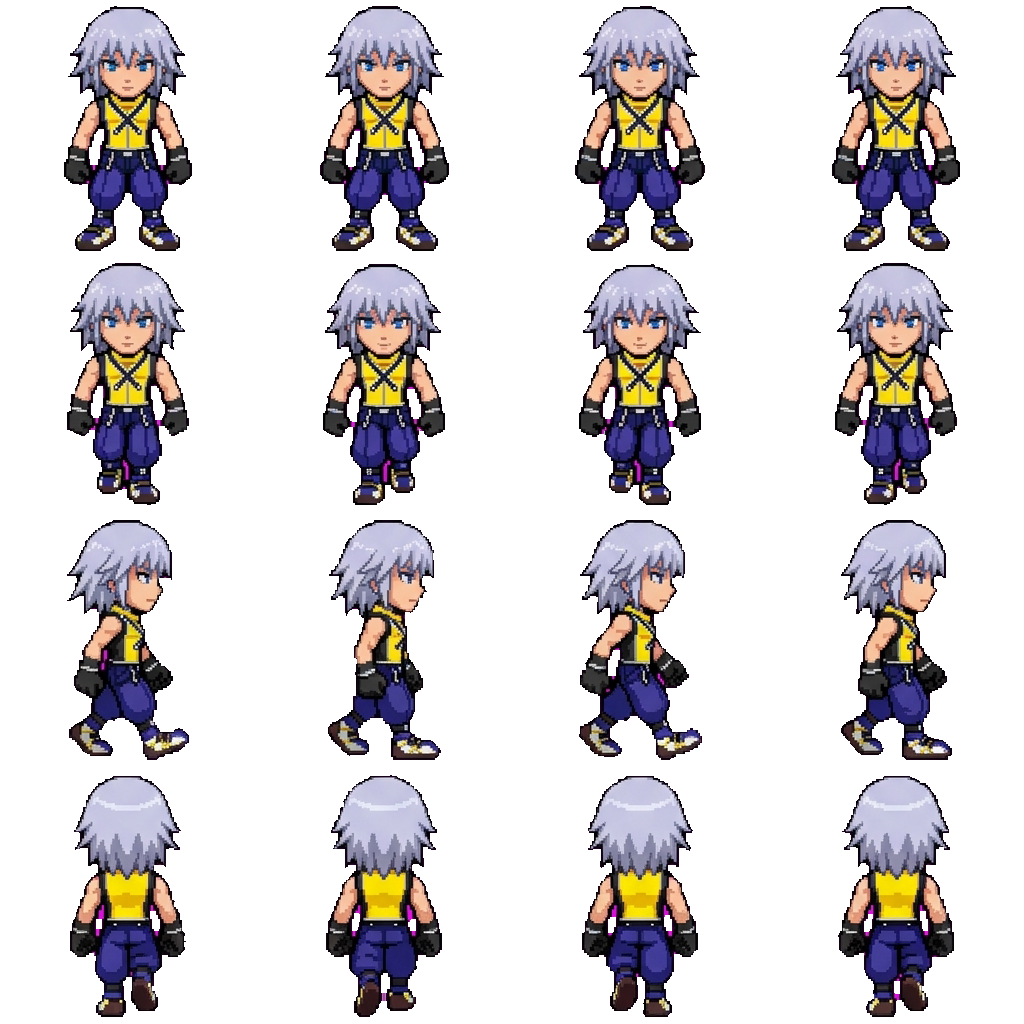 Riku movement sprite