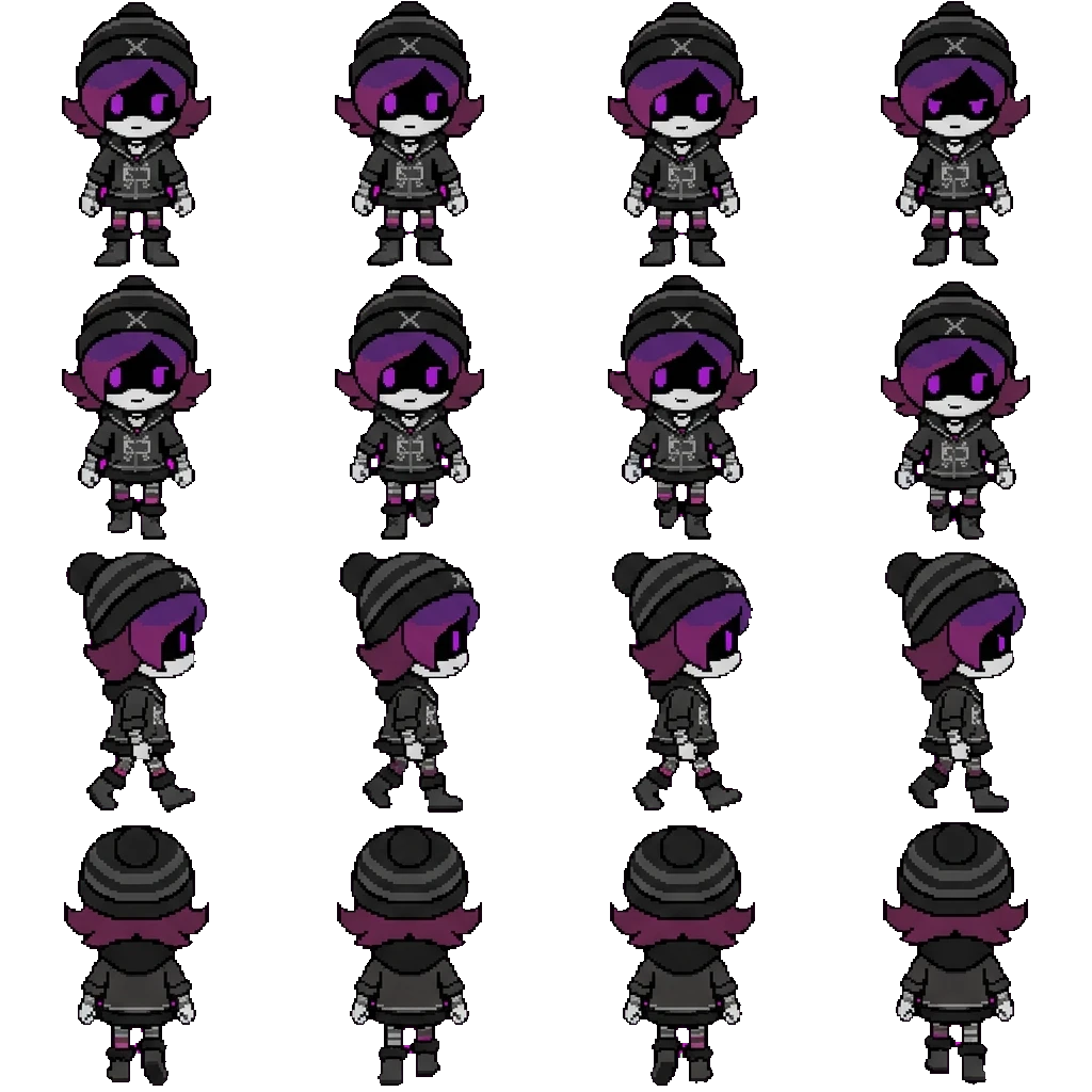 Uzi doorman movement sprite