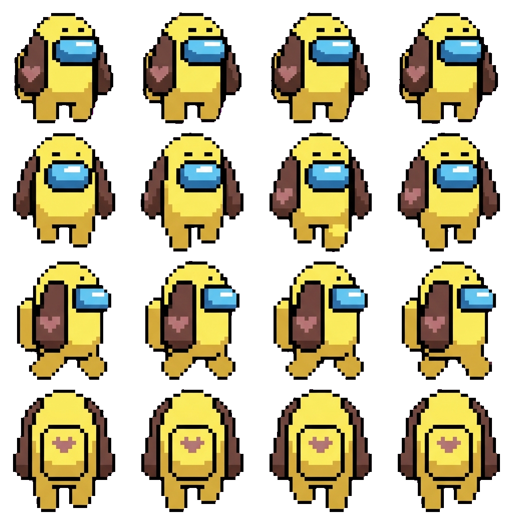 Banana movement sprite