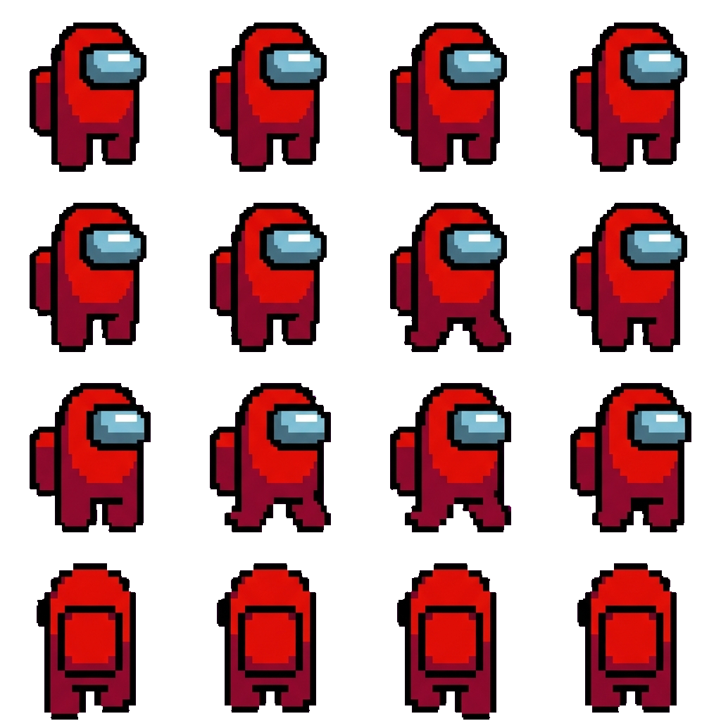 Red movement sprite