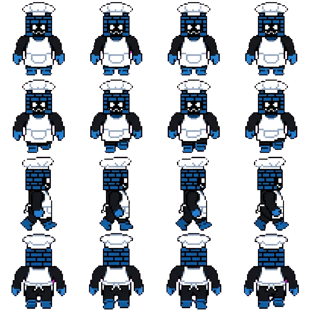 Masonry movement sprite