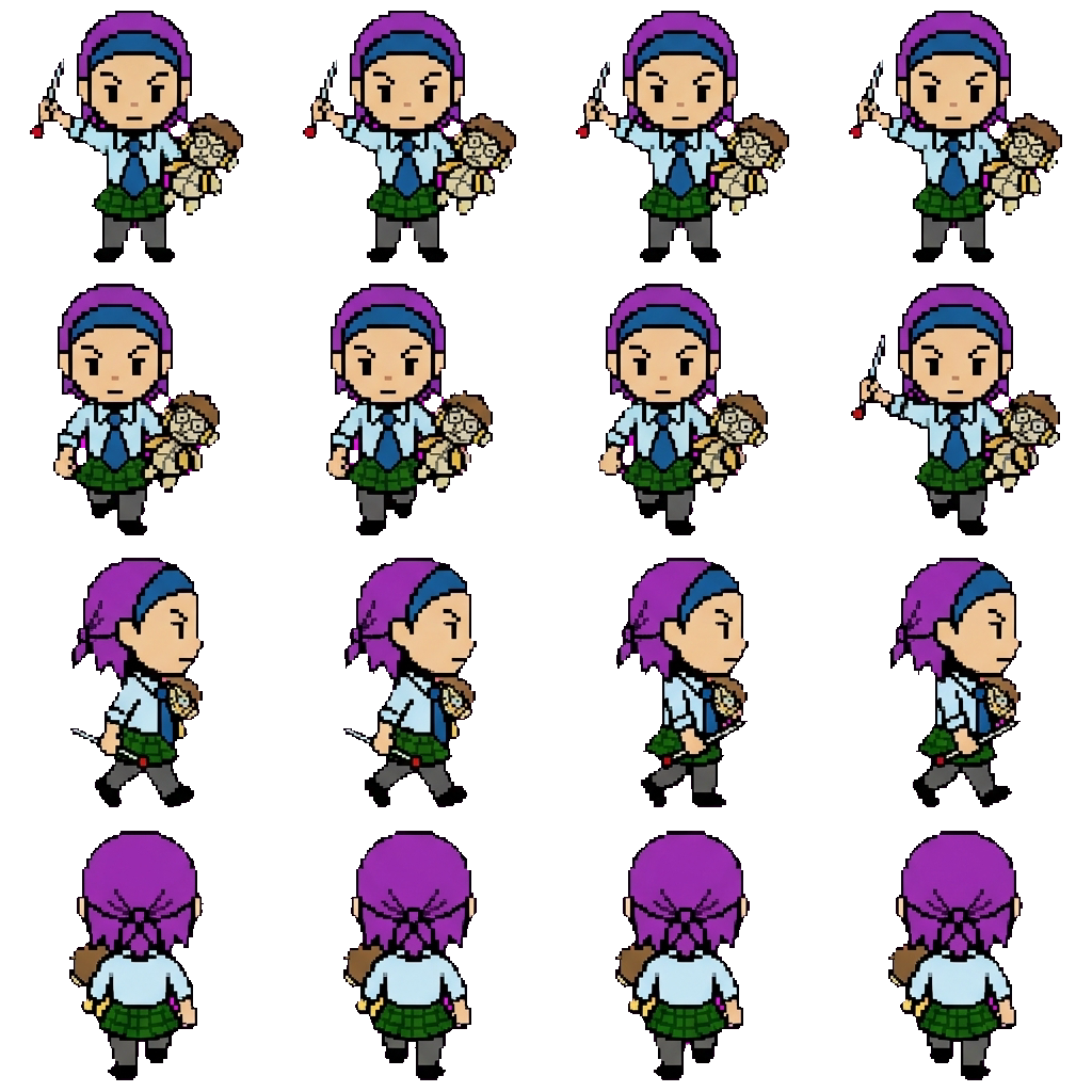 Jane Dickey movement sprite