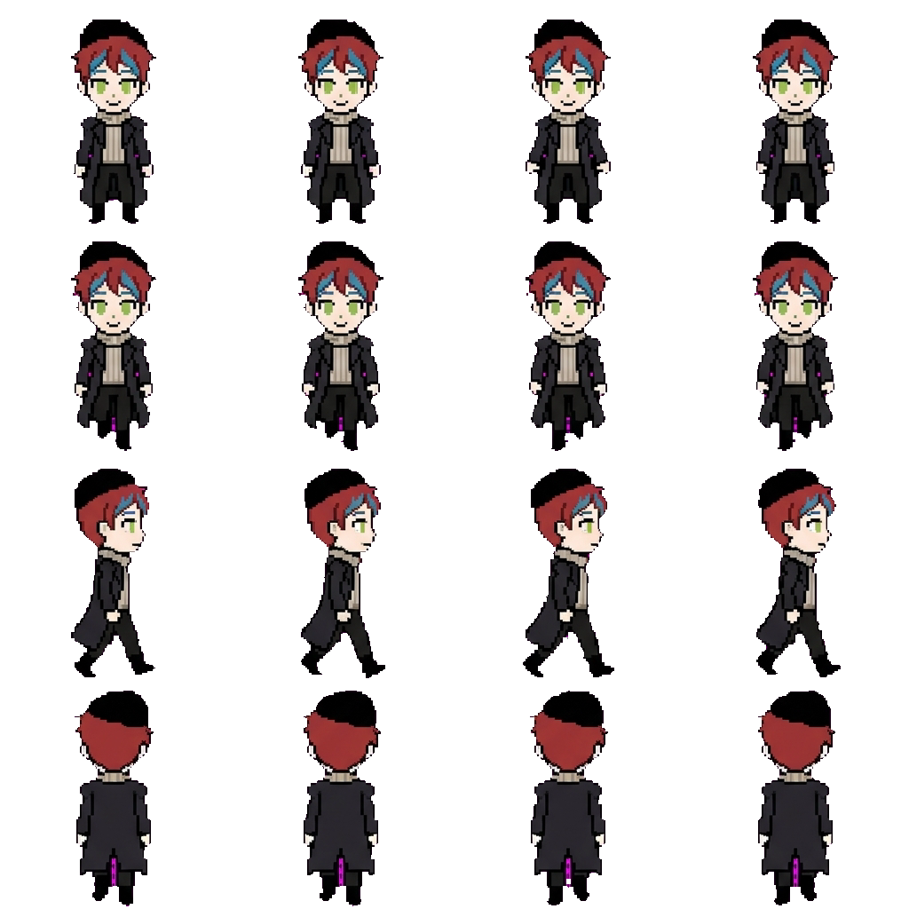 Sato Kazua movement sprite