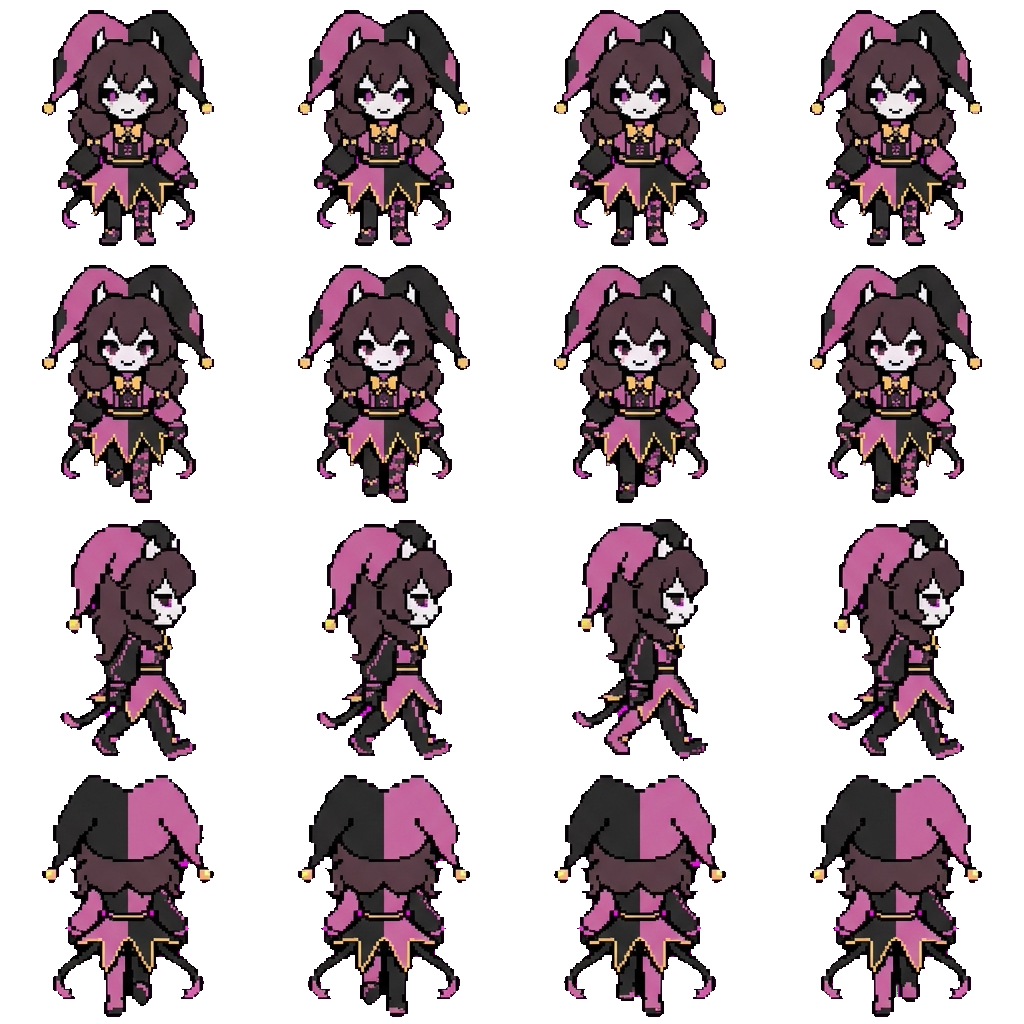 Columbina movement sprite
