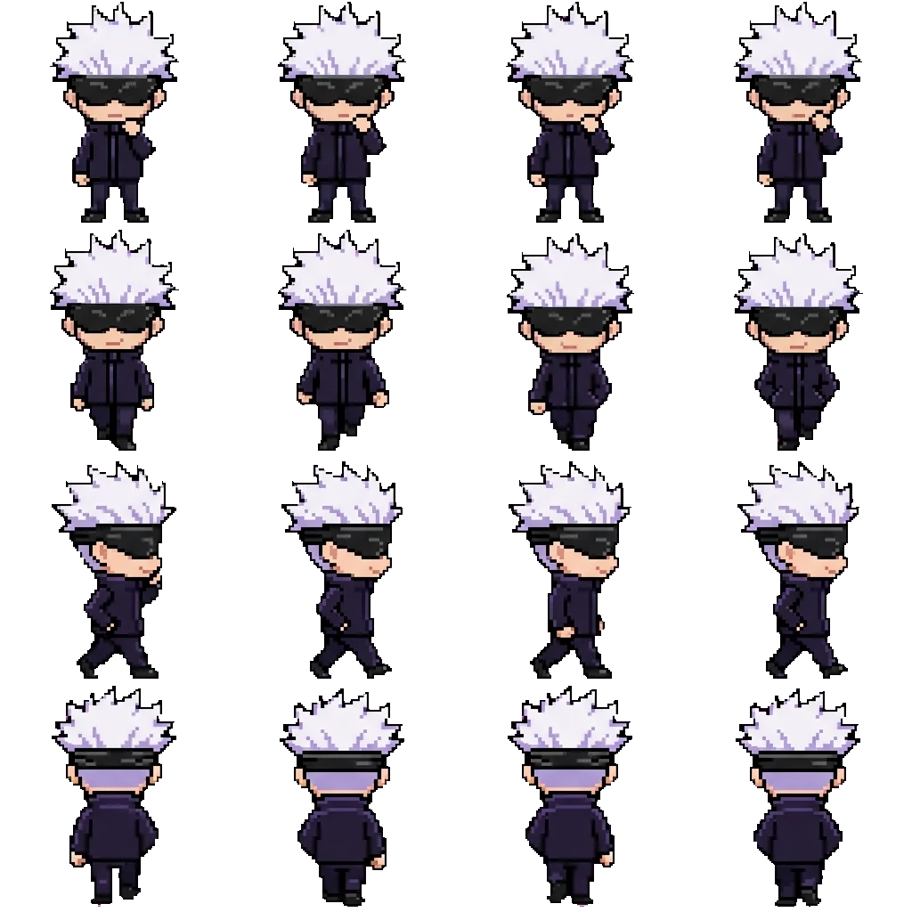 Gojo Satoru movement sprite