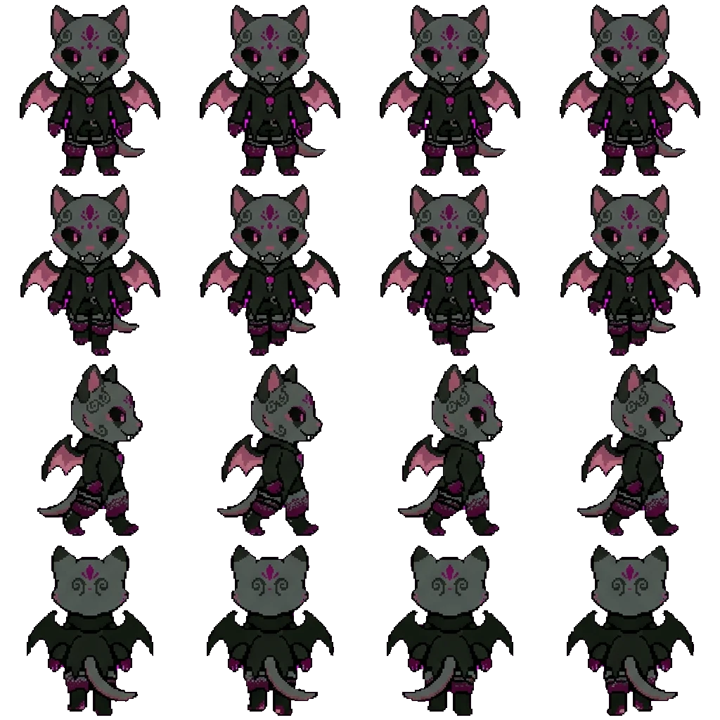 Fredrick movement sprite