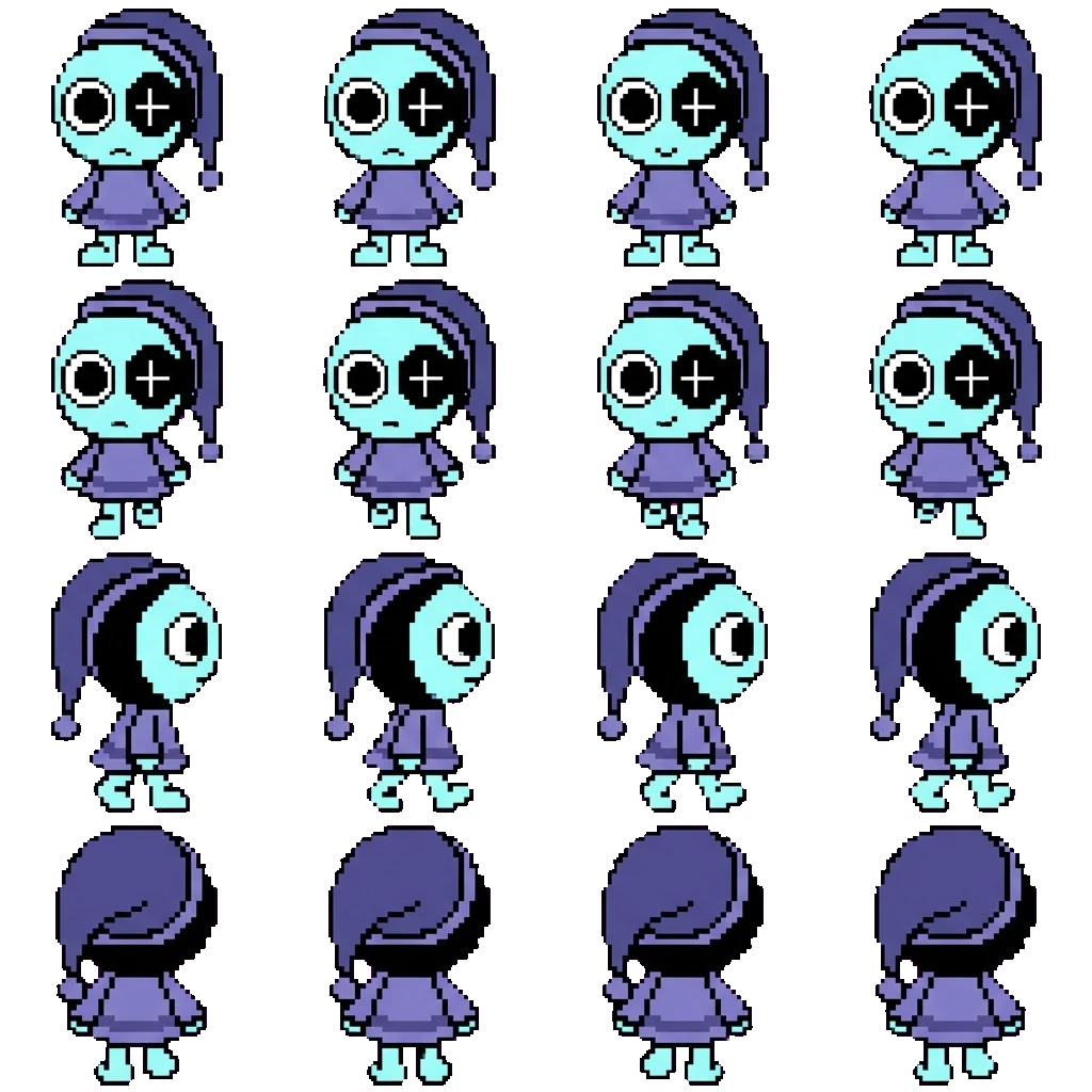 Astro movement sprite