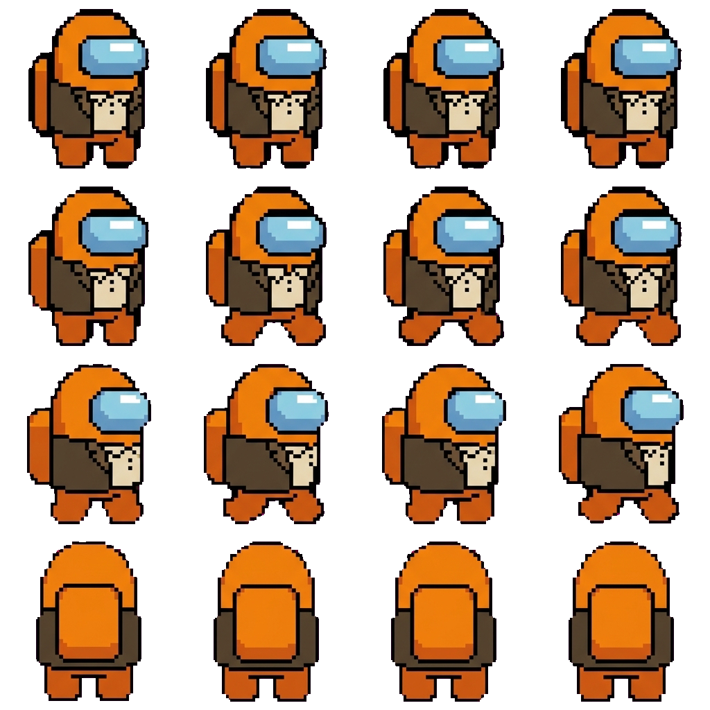 Orange movement sprite
