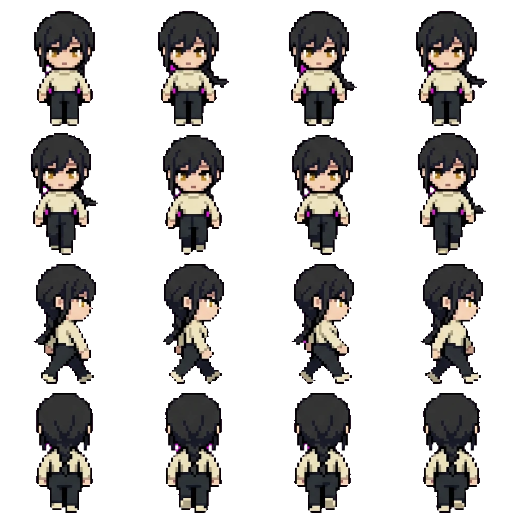 Nayuta movement sprite