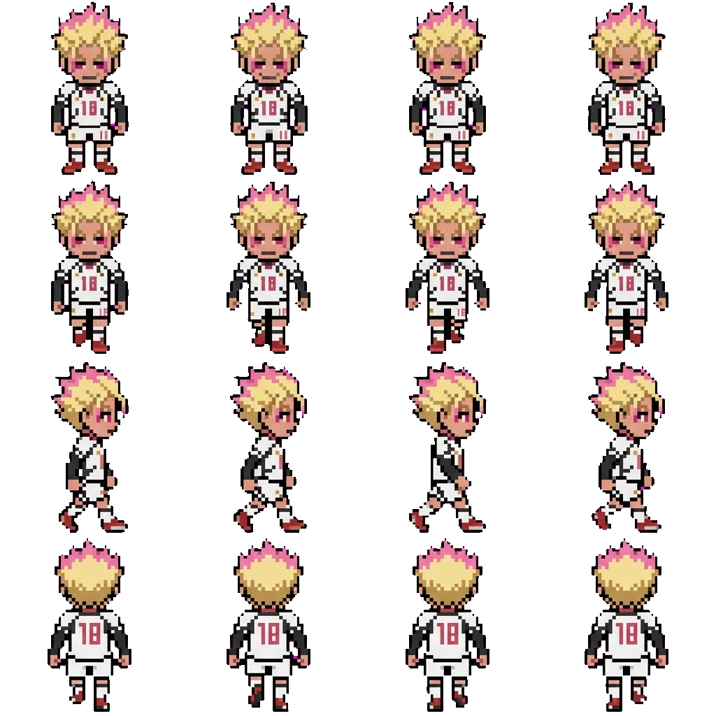 Ryusei Shidou movement sprite