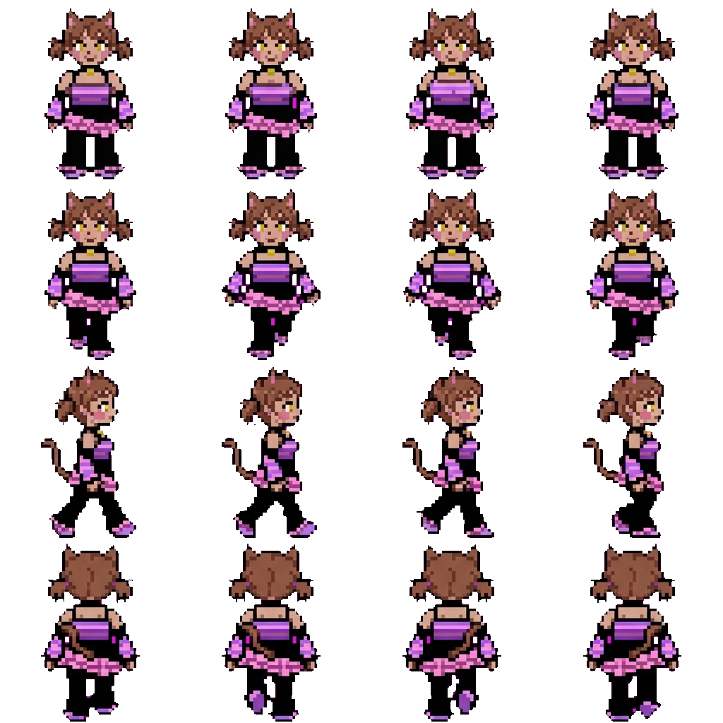 Yurina Asana movement sprite