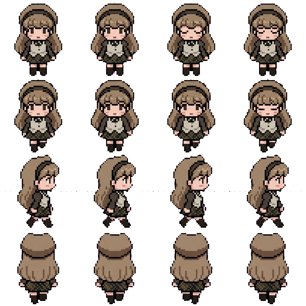 Manon movement sprite