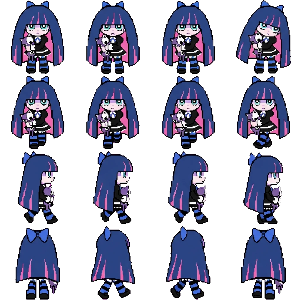 Stocking movement sprite