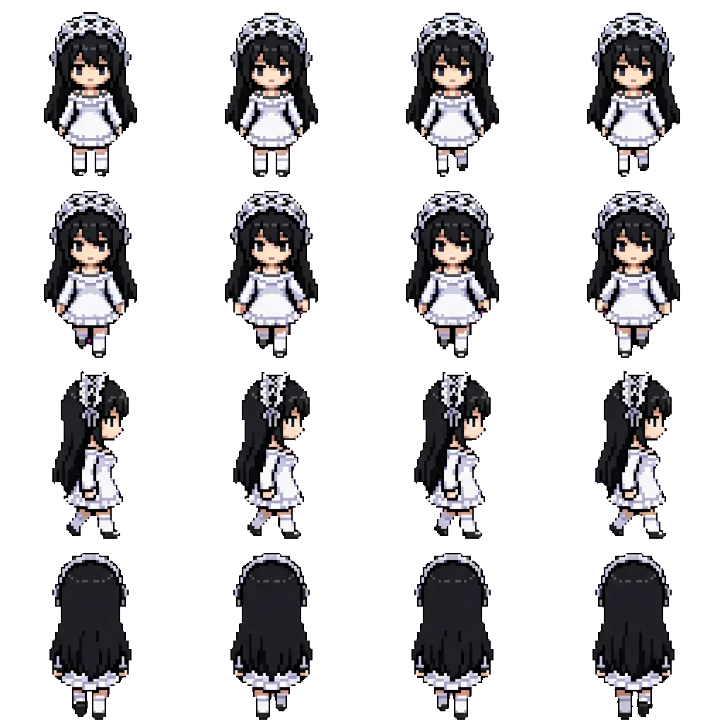 Рёко movement sprite
