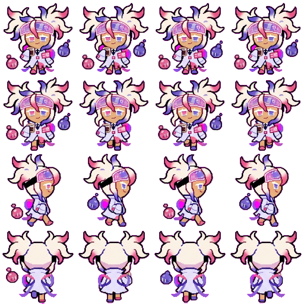 Litmus Cookie movement sprite