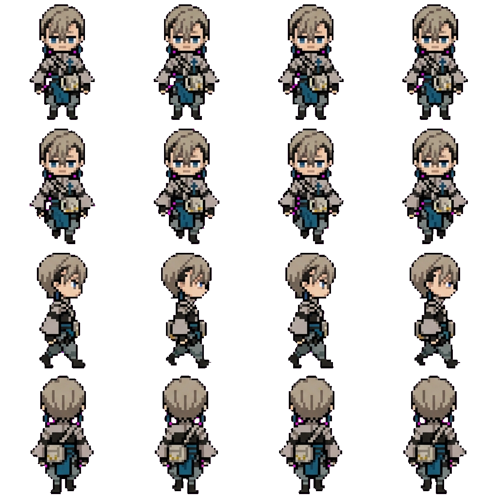 Zanka Nijku movement sprite