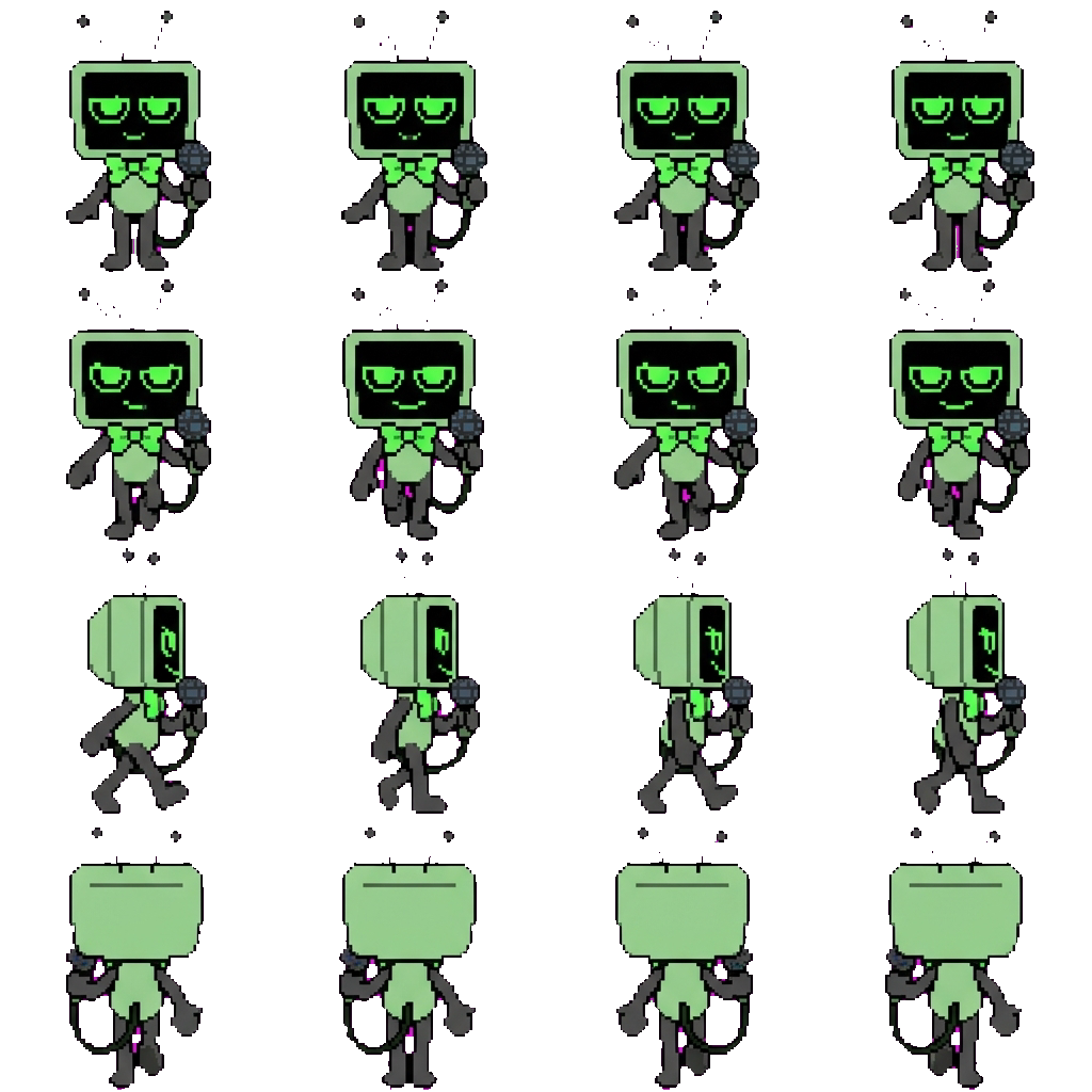 Vee movement sprite