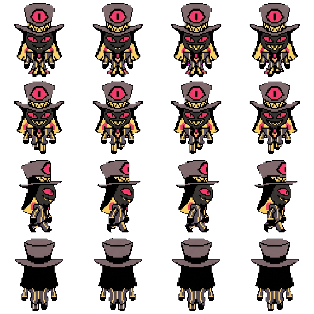 Sit Pentious movement sprite
