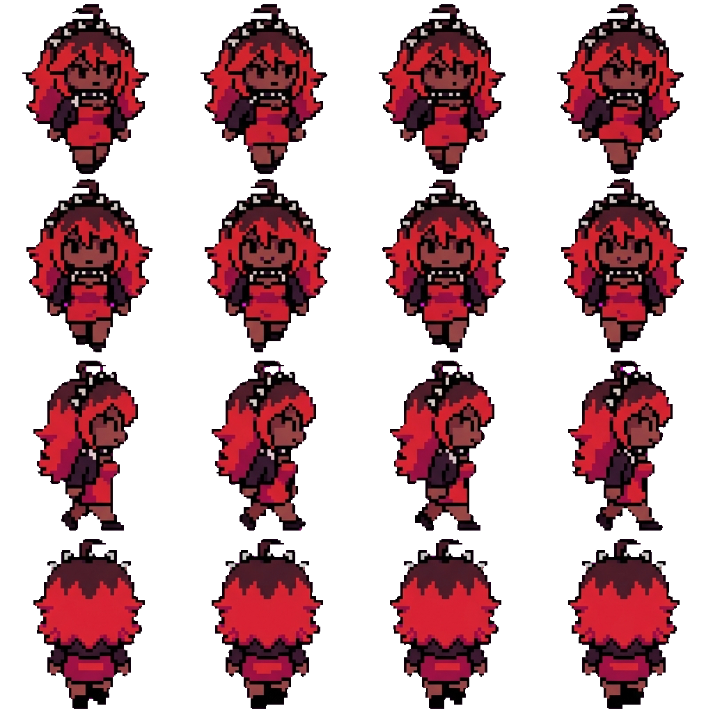 Camie movement sprite