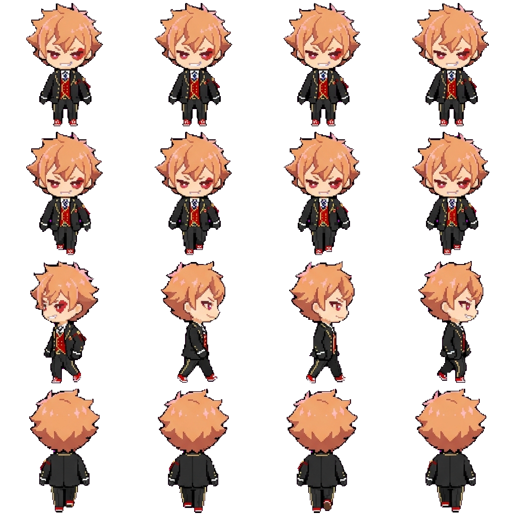 Ace Trappola movement sprite