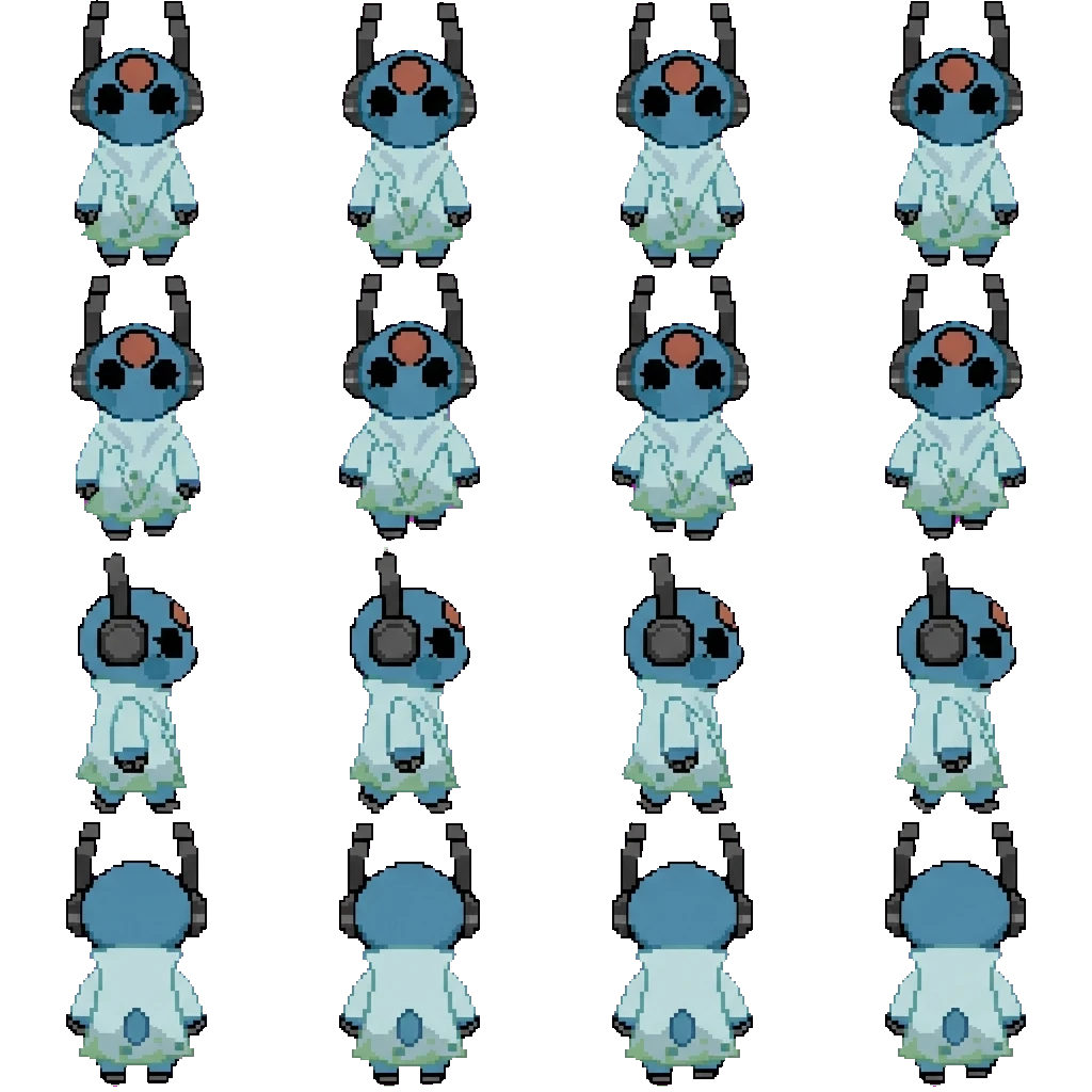 Looks To The Moon movement sprite