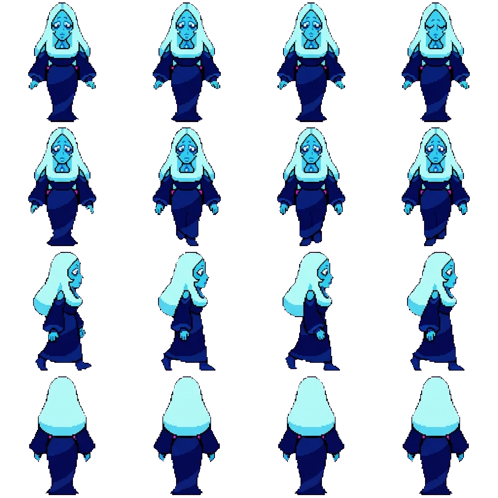 Blue diamod movement sprite