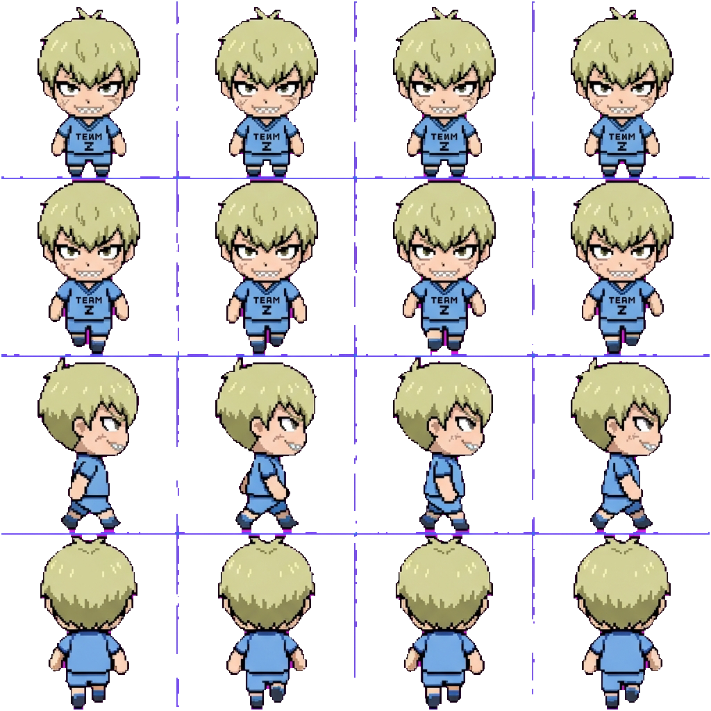 Jingo Raichi movement sprite