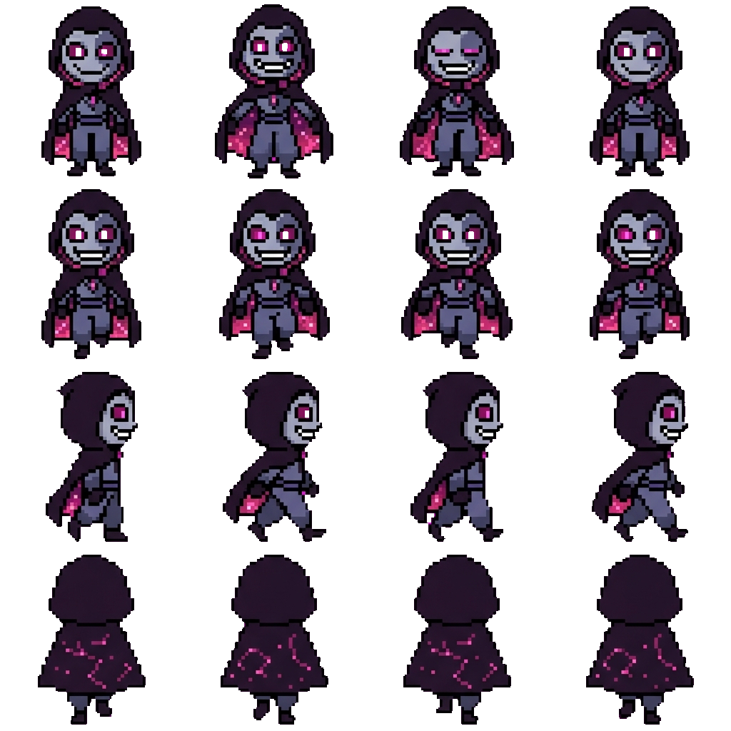 Безумец movement sprite